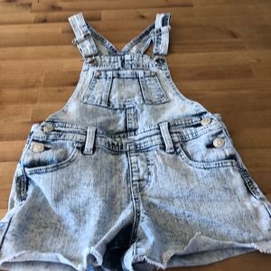 Jordache overalls acid washed